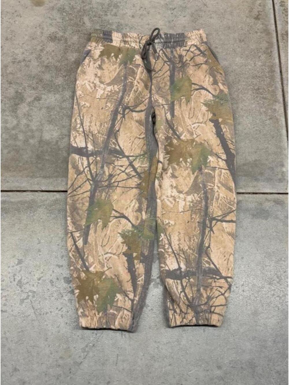 vintage realtree camo relaxed baggy fit sweatpants size medium
